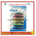 Crayon Shape Eraser pour fournitures de papeterie
